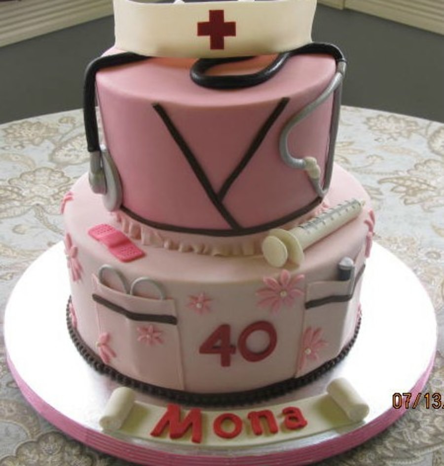 Nurse Themed Cake