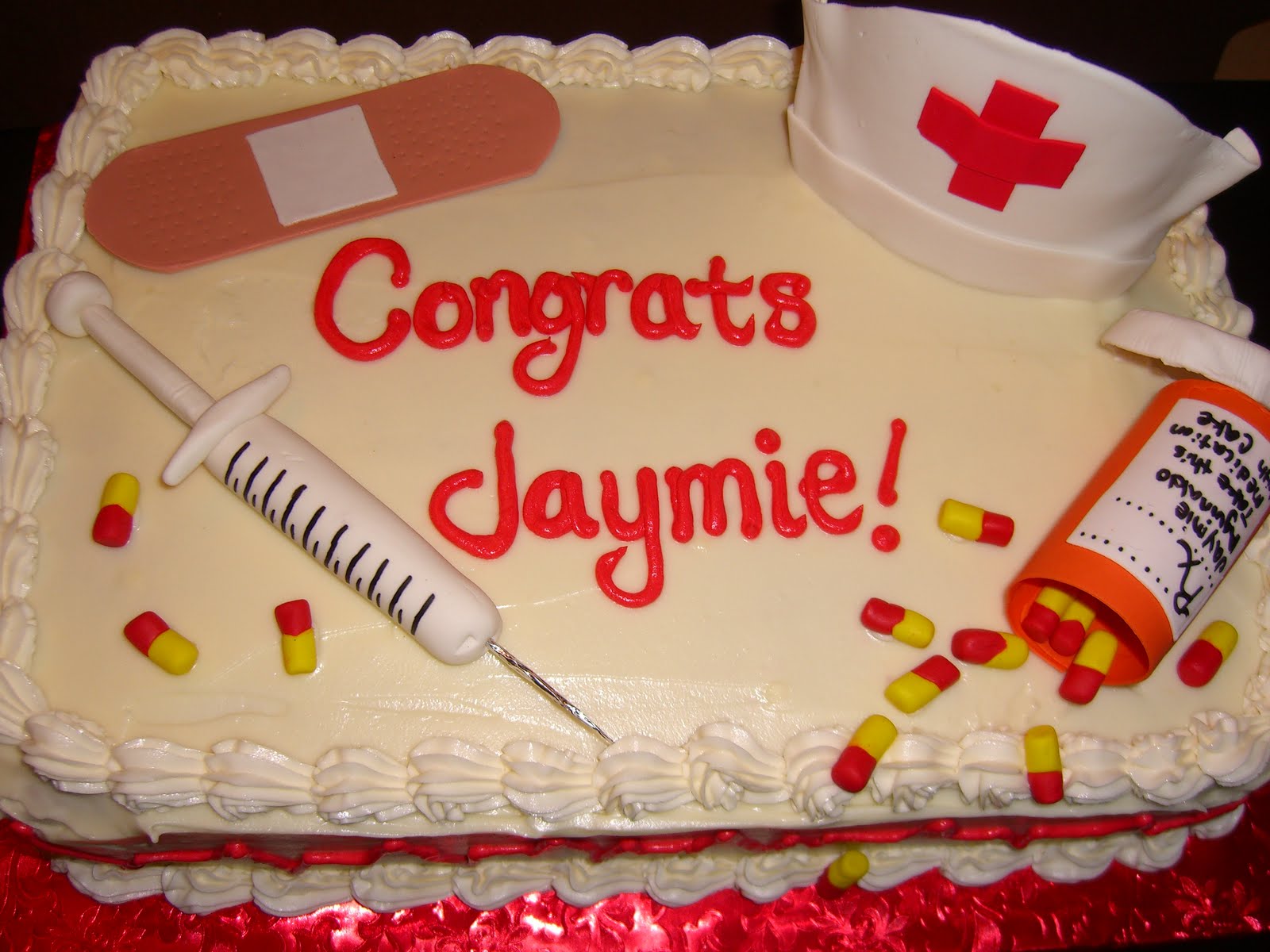 Nursing Graduation Cake Ideas