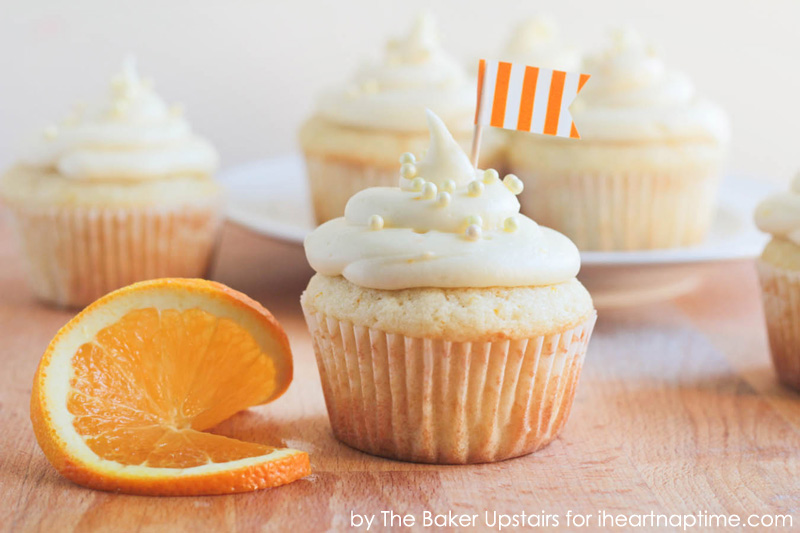 Orange Cream Cupcakes Orange Cream Cupcakes