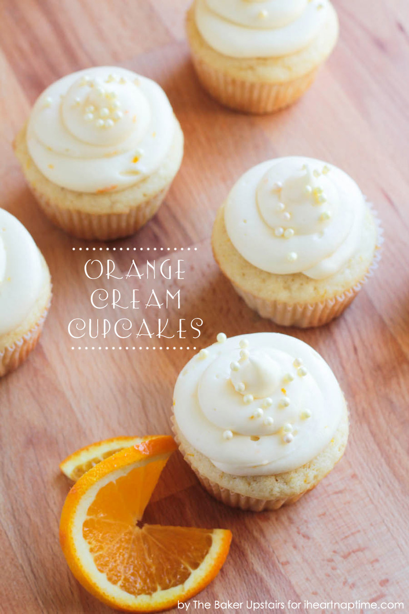 Orange Cream Cupcakes Orange Cream Cupcakes