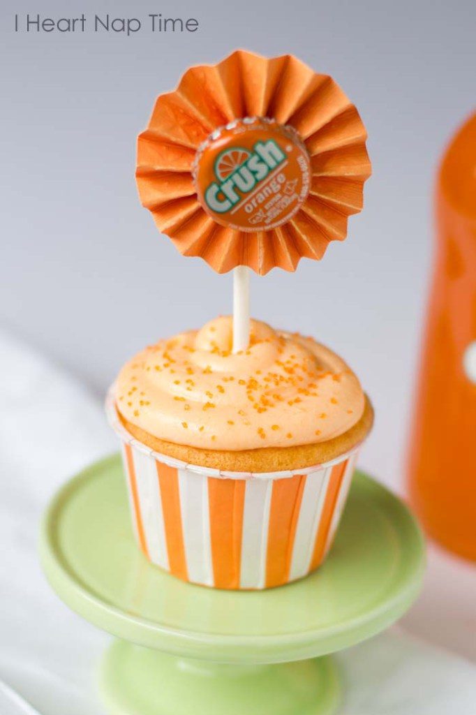 Orange Cream Cupcakes Orange Cream Cupcakes