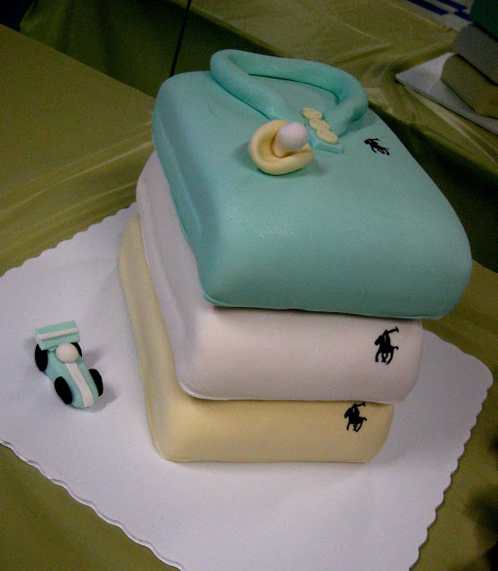 Polo Themed Baby Shower Cake