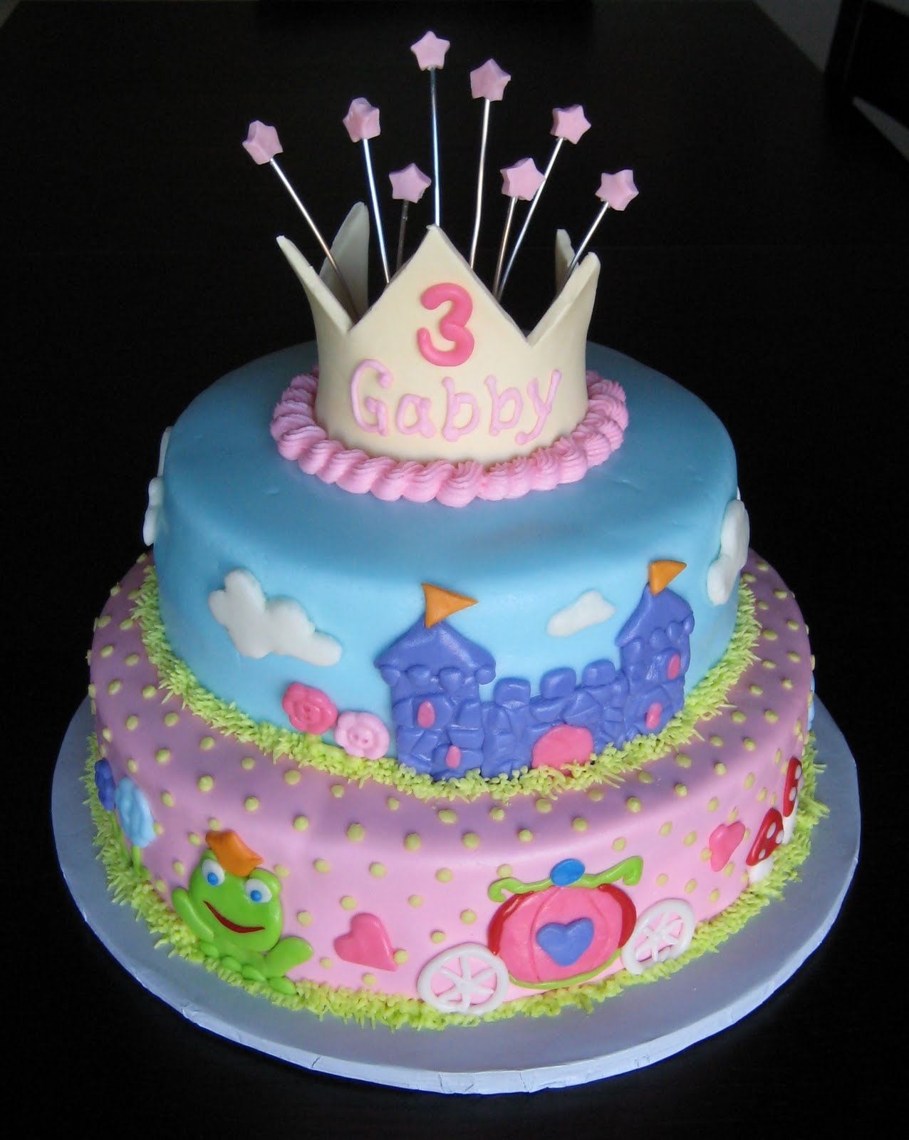Princess Fondant Cakes