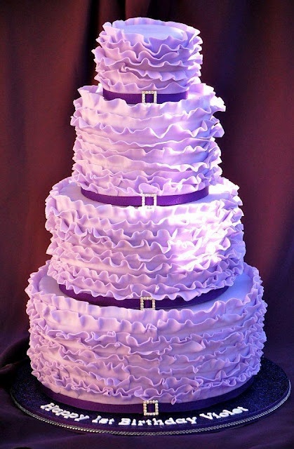 Purple Birthday Cake Ideas