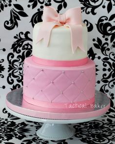 Quilted Fondant Cake