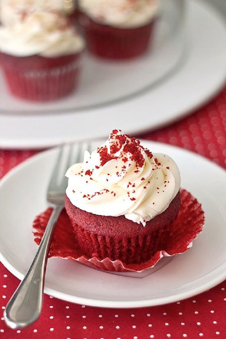 8 Photos of Valentine's Red Velvet Cupcakes 8 Photos of Valentine's Red Velvet Cupcakes