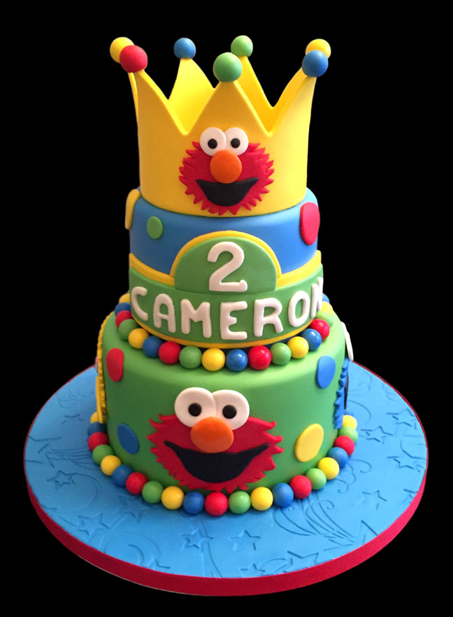 Sesame Street Birthday Cake