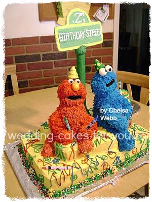 Sesame Street Cake