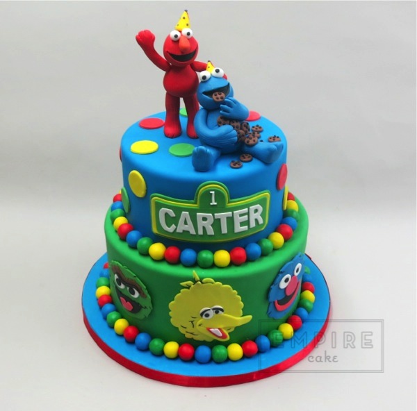 Sesame Street Cake