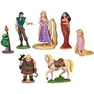 7 Photos of Rapunzel Figurines For Cakes