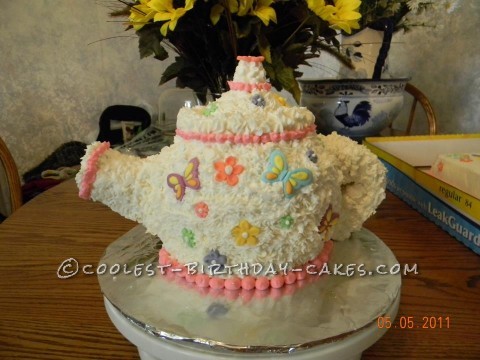 Tea Pot Birthday Cake