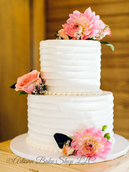 Texture Buttercream Wedding Cakes