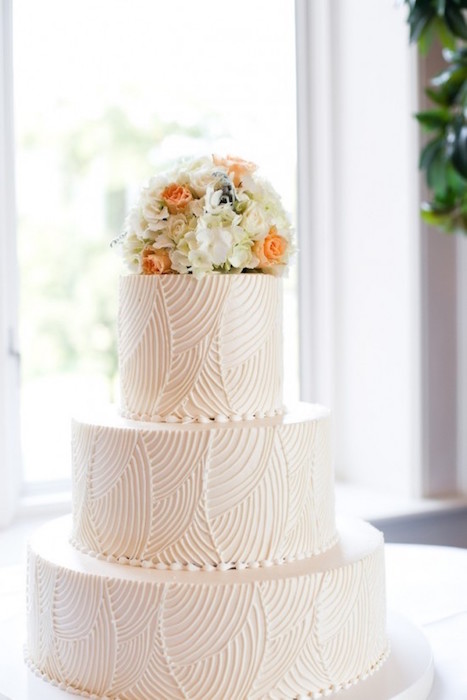 Textured Wedding Cake