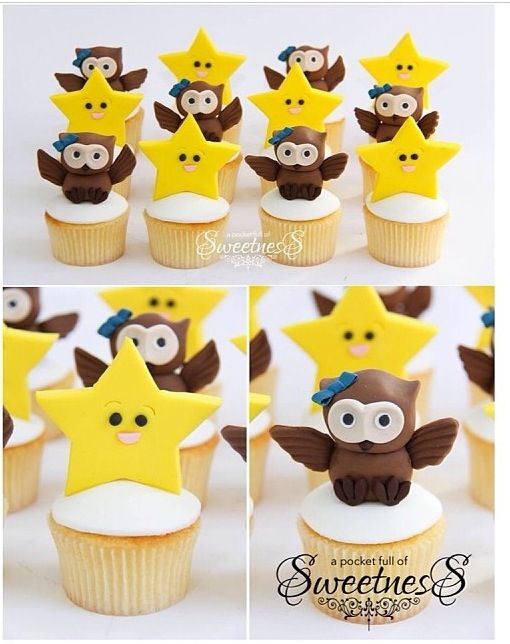 Twinkle Little Star Cupcakes