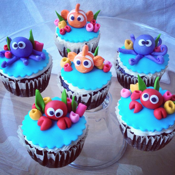 Under the Sea Cupcake Cake