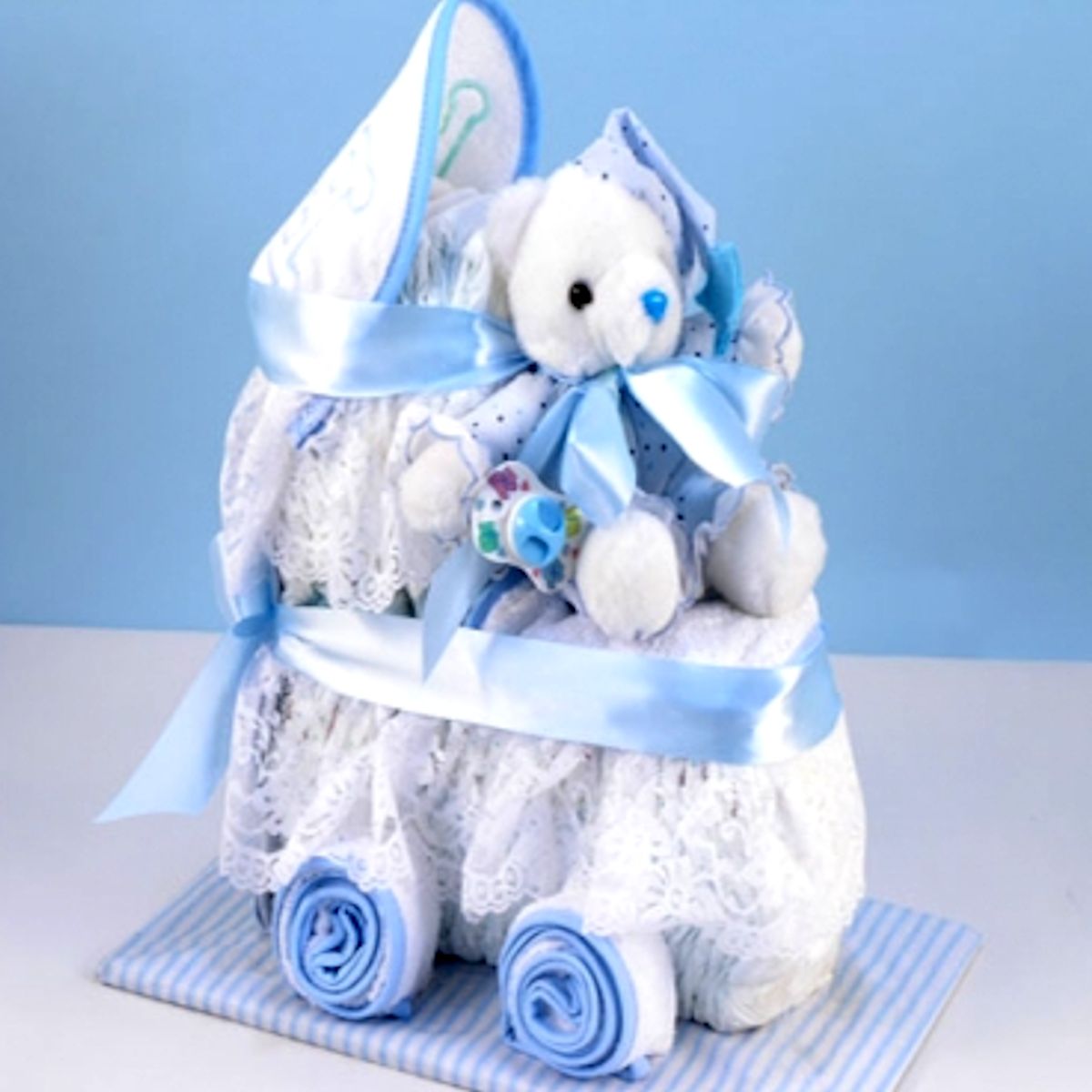 Unique Baby Boy Diaper Cakes Unique Baby Boy Diaper Cakes