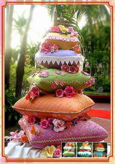 Unique Wedding Cake Pillow Unique Wedding Cake Pillow