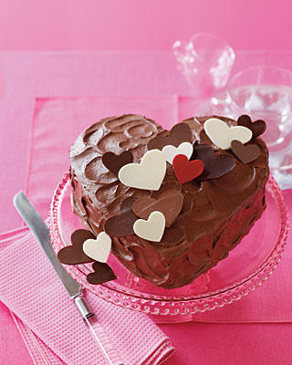 Valentine's Day Chocolate Cake