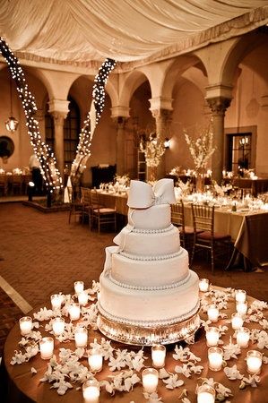 Wedding Cake Table Decoration Ideas