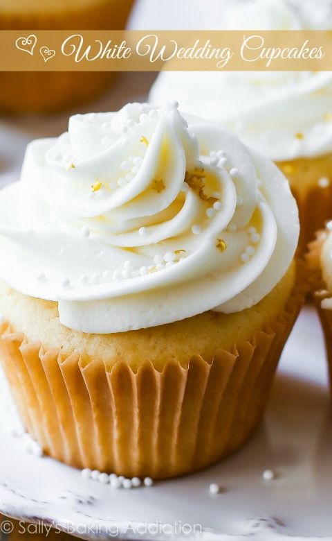 Wedding Cupcakes White Vanilla