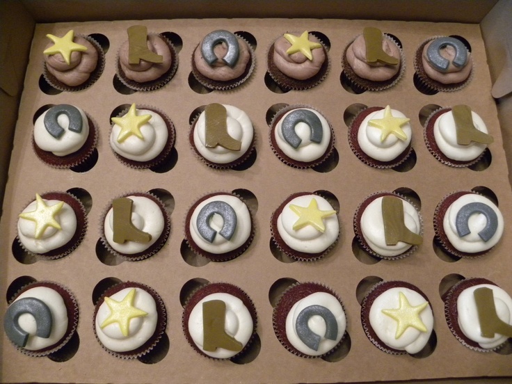 Western Theme Cupcakes Western Theme Cupcakes