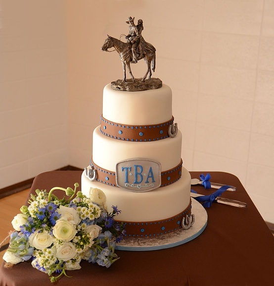 Western Wedding Cake Western Wedding Cake