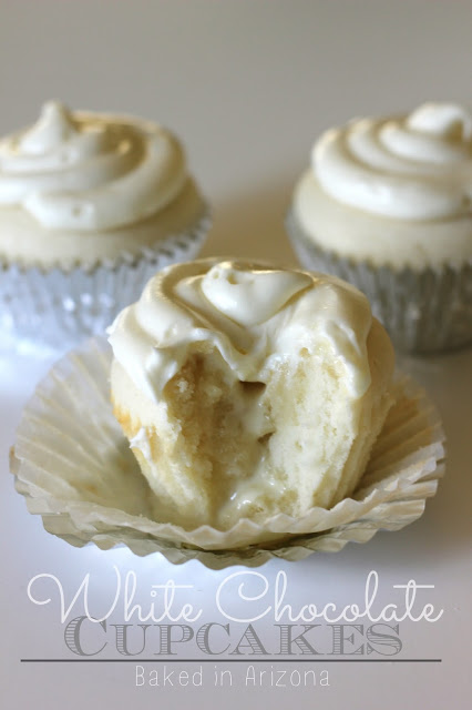 White Chocolate Cupcakes