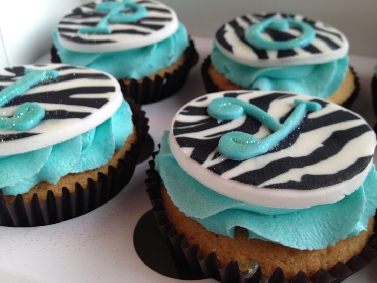 Zebra Print Cupcakes Zebra Print Cupcakes