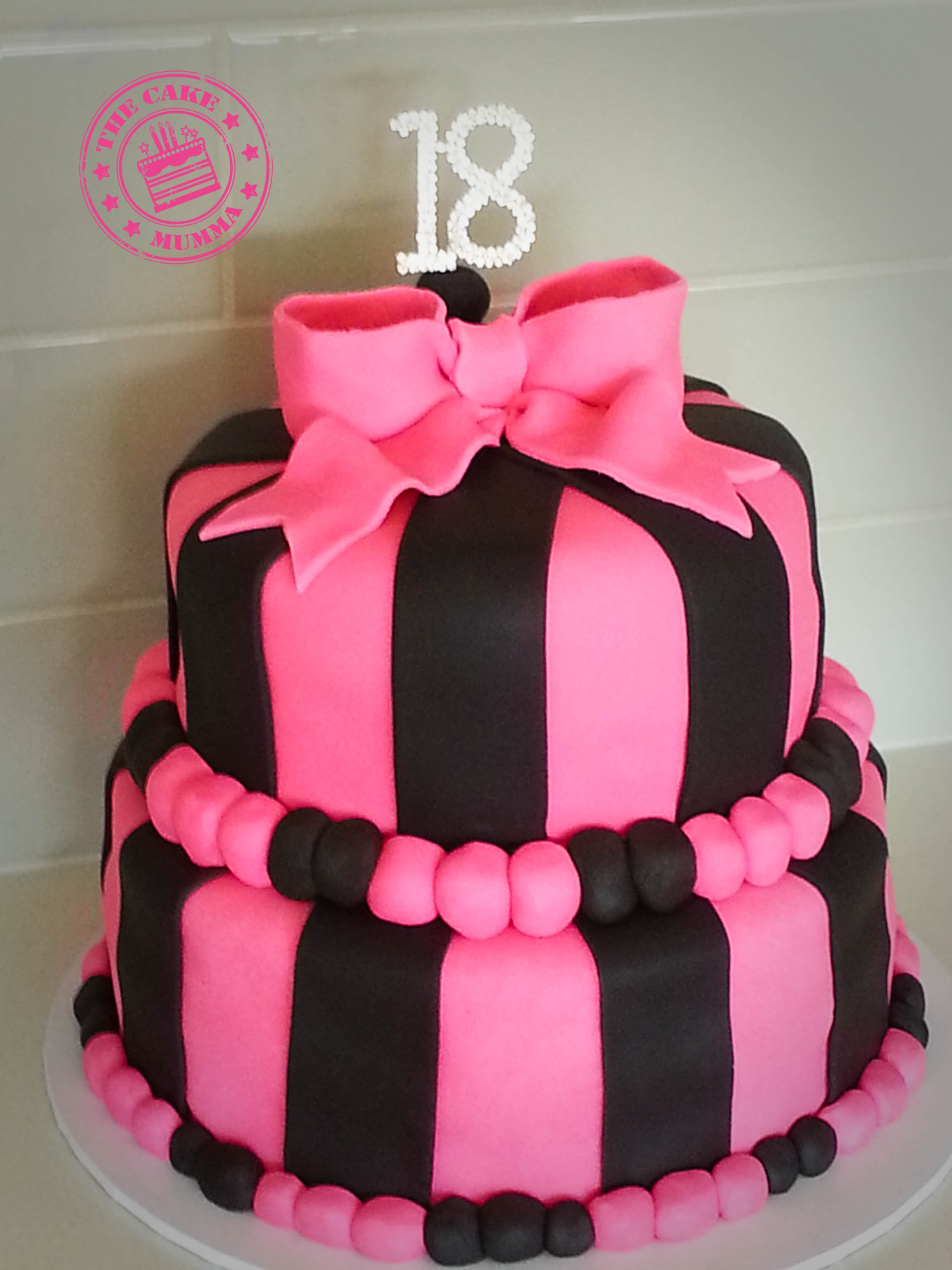 18th Chocolate Birthday Cake