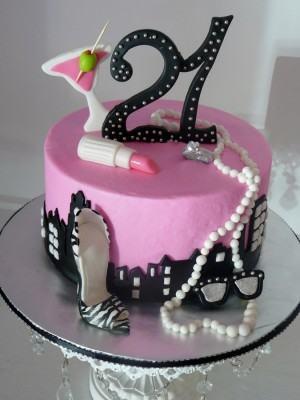 21st Birthday Cake Idea