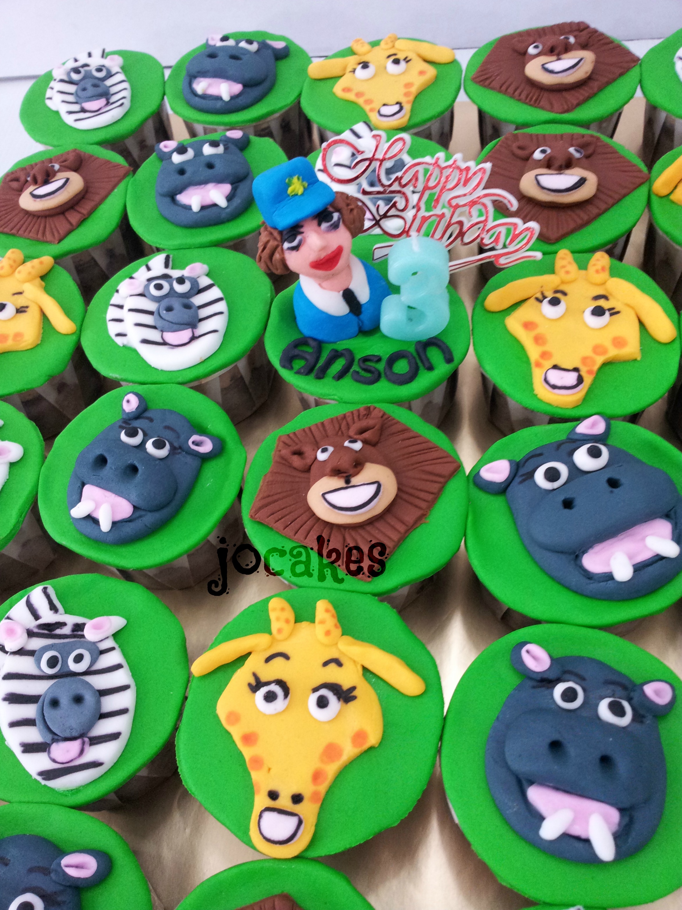 3 Year Old Birthday Cupcake Cake 3 Year Old Birthday Cupcake Cake