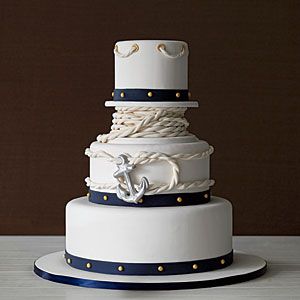 Anchors Away Wedding Cakes