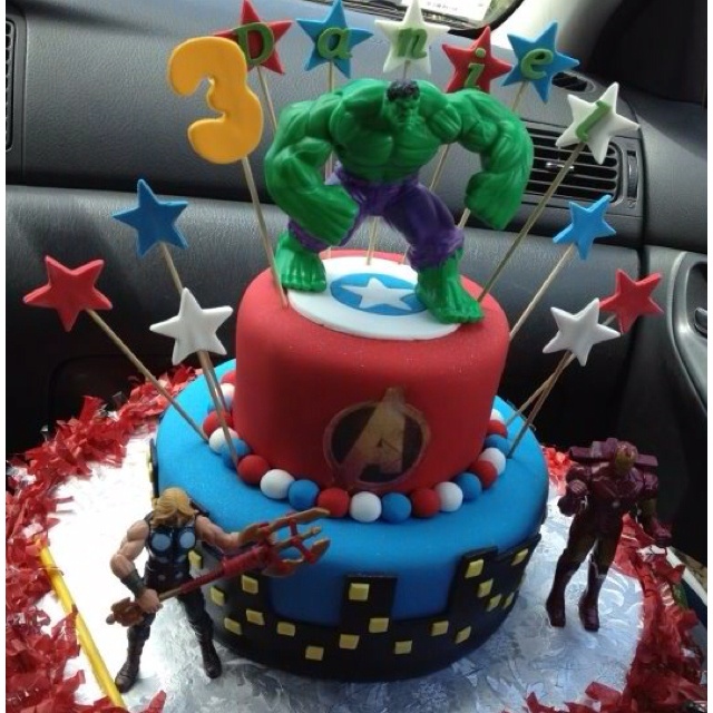 Avengers Birthday Cake Ideas