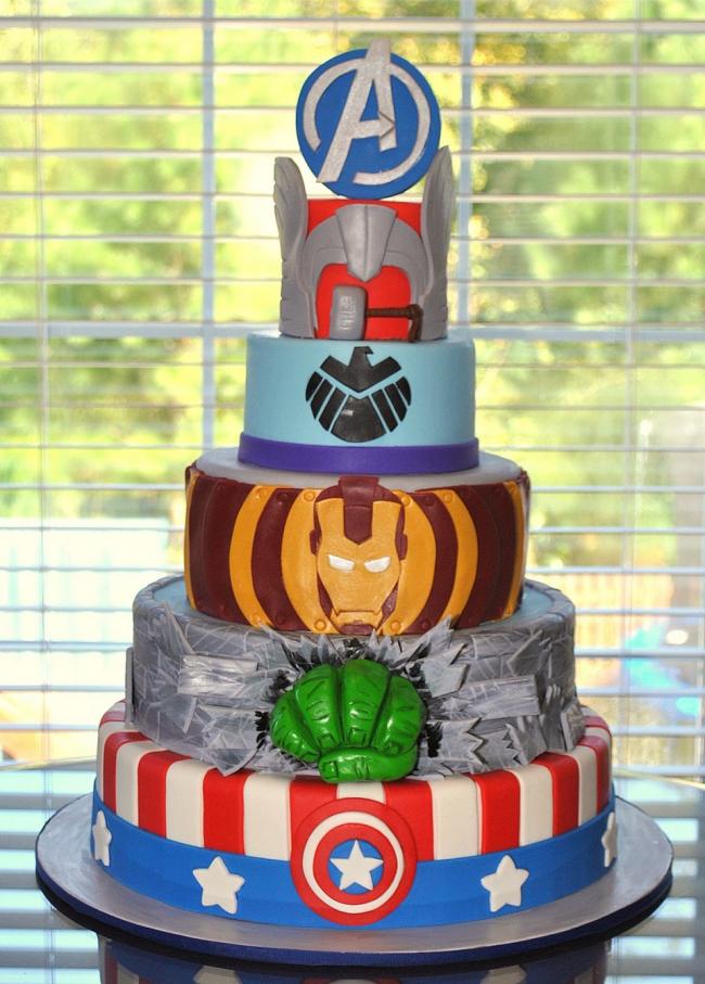 Avengers Cake Idea