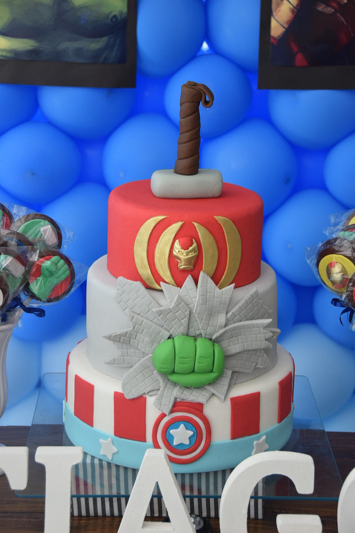 Avengers Themed Birthday Party