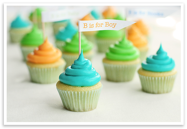 Baby Boy Shower Cupcake Ideas