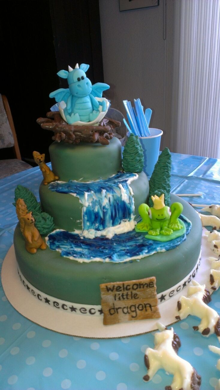 10 Photos of Fantasy Baby Shower Cakes 10 Photos of Fantasy Baby Shower Cakes