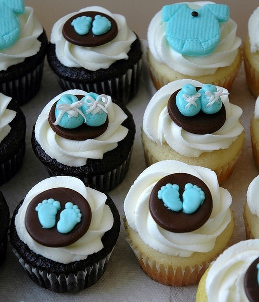 Baby Shower Cupcakes