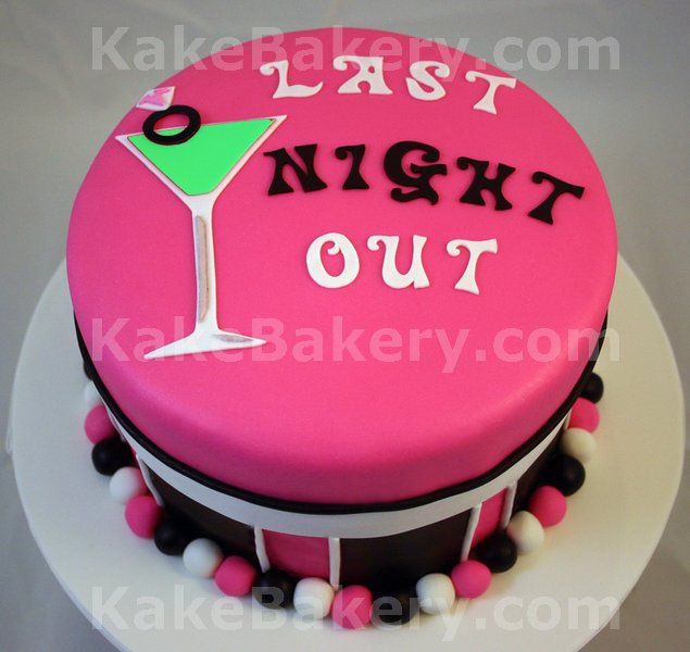 Bachelorette Cake Bachelorette Cake