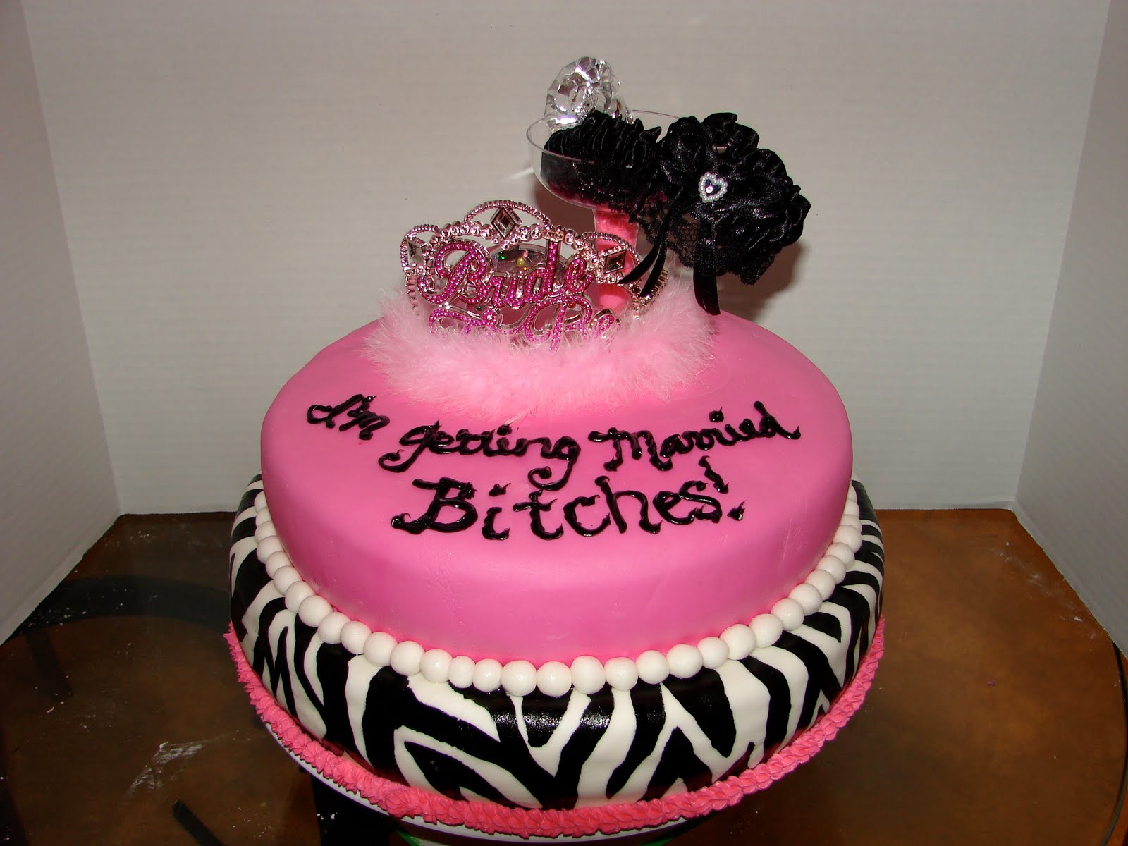 Bachelorette Cake.