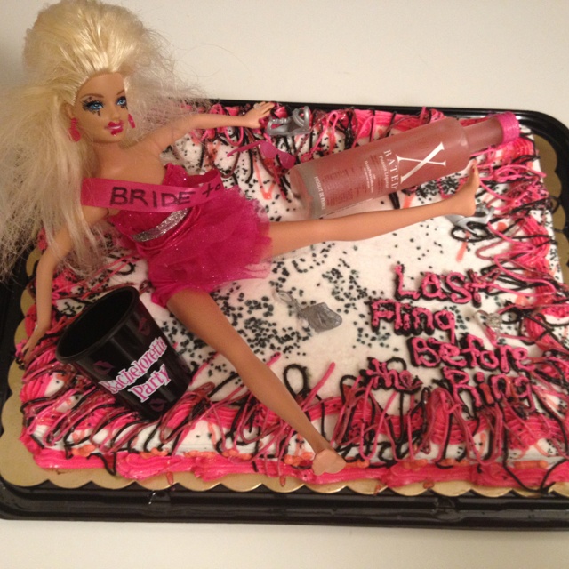 Barbie Cake Bachelorette Party