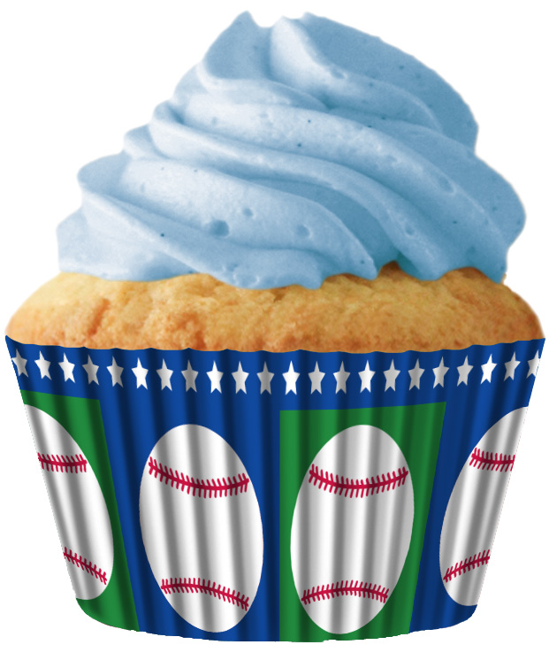 Baseball Wilton Baking Cups