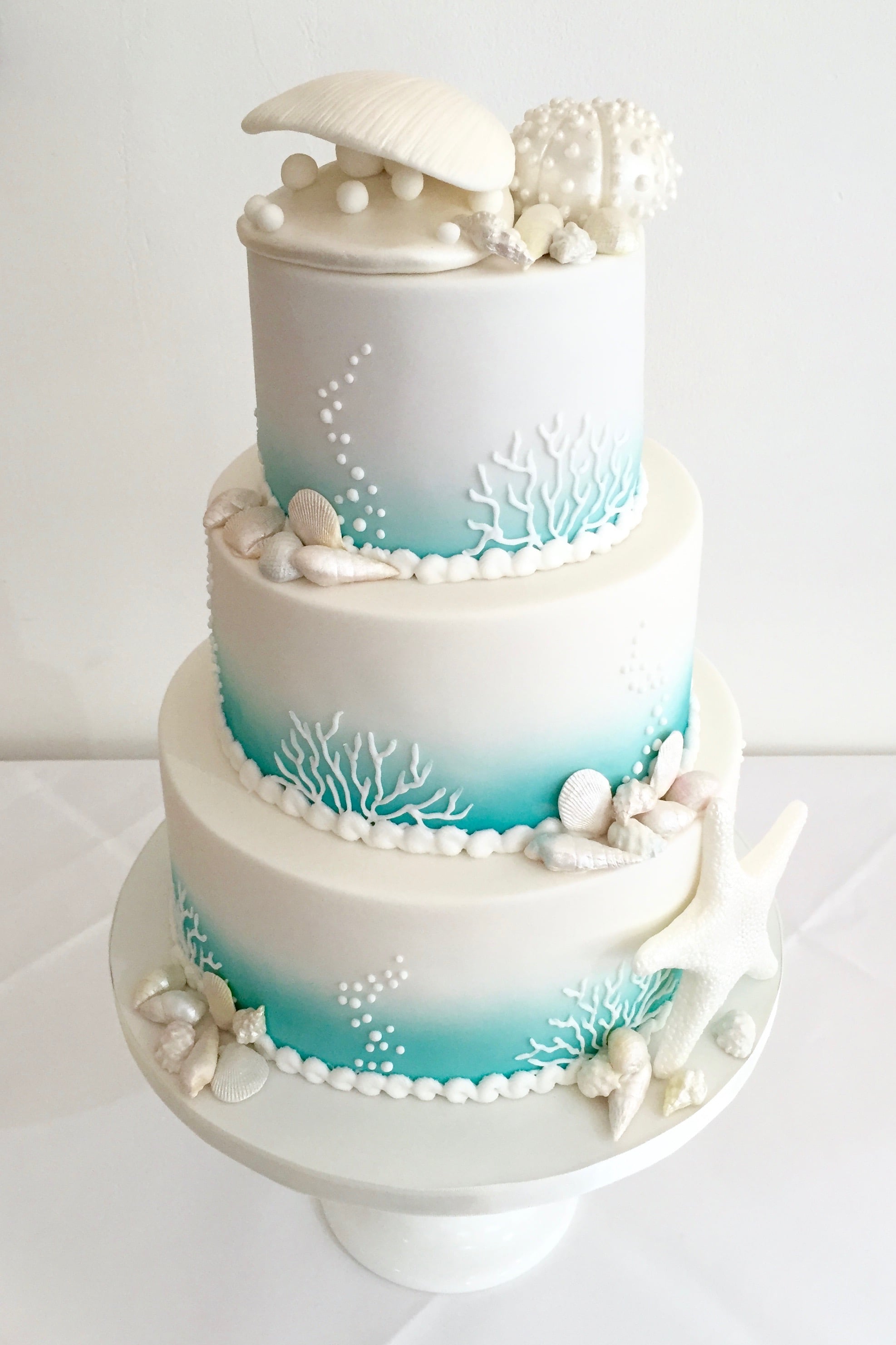 Beach Wedding Cake