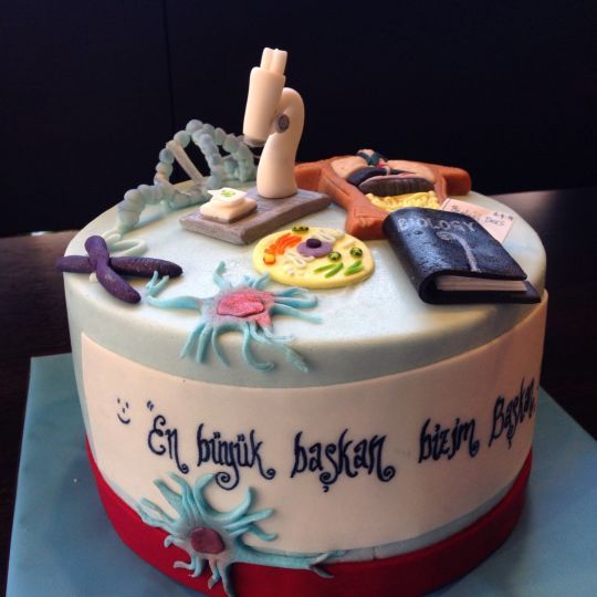 8 Photos of DNA Graduation Cakes 8 Photos of DNA Graduation Cakes