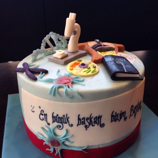 8 Photos of DNA Graduation Cakes