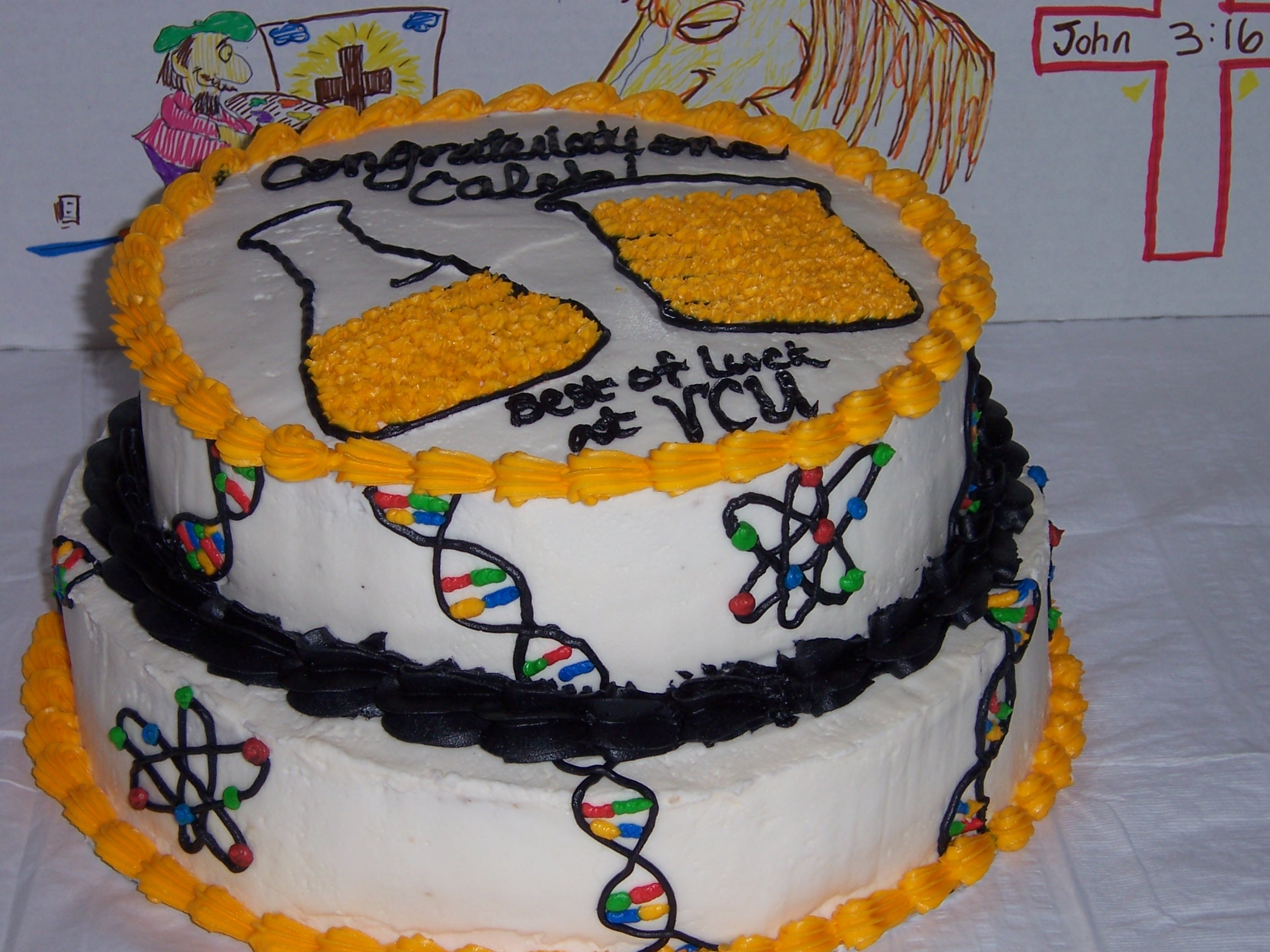 Biology Graduation Cake Ideas