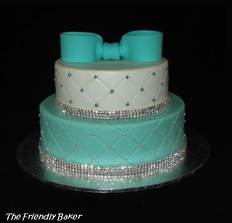 Blue Girl Birthday Cakes