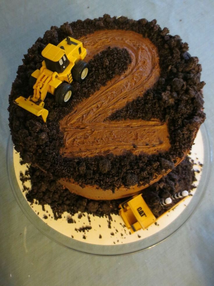 Boy Construction Birthday Cake