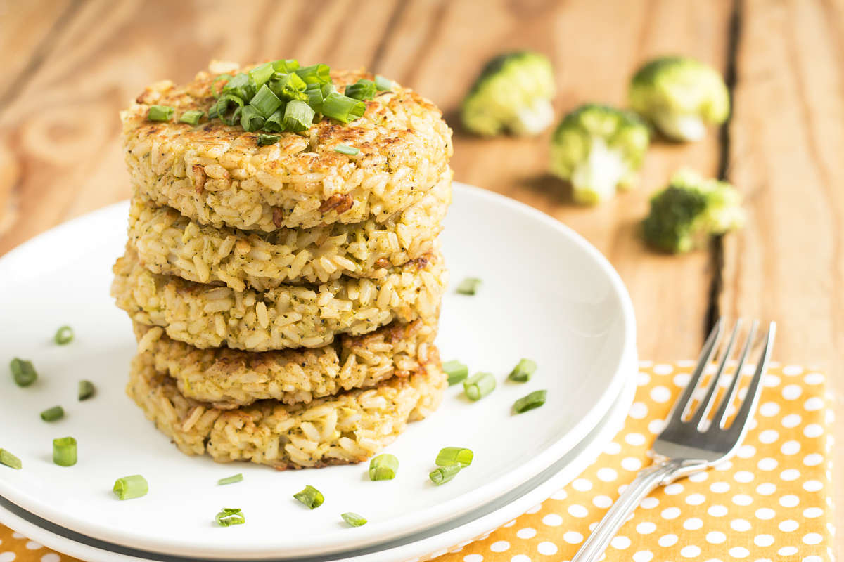 Broccoli Cheese Cakes