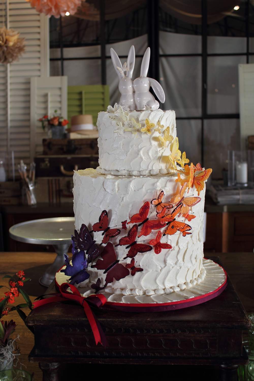 Butterfly Wedding Cake